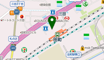 喫茶室ルノアール 田町三田口駅前店の地図画像