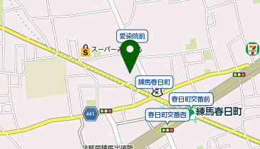 ミヤマ珈琲 練馬春日町店の地図画像