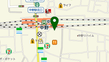 喫茶室ルノアール ナカノサウステラ店の地図画像