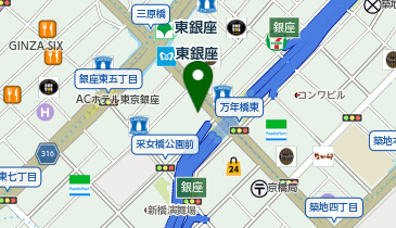 喫茶室ルノアール 歌舞伎座前店の地図画像