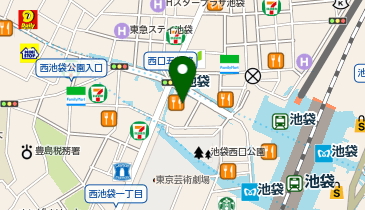 喫茶室ルノアール 池袋西口店の地図画像