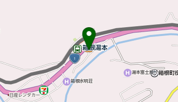 喫茶室ルノアール 箱根湯本駅前店の地図画像