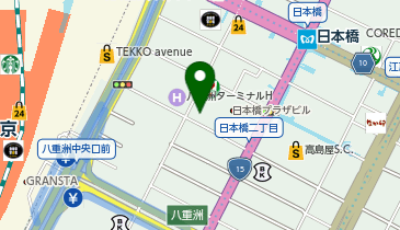 喫茶室ルノアール 東京駅八重洲さくら通り店の地図画像