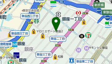 喫茶室ルノアール 銀座2丁目ガス灯通り店の地図画像