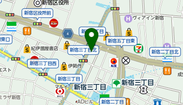 喫茶室ルノアール 新宿明治通り店の地図画像