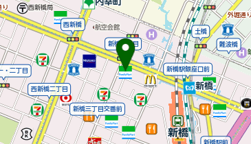 喫茶室ルノアール 新橋日比谷口店の地図画像