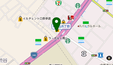 喫茶室ルノアール 青山花茂店の地図画像