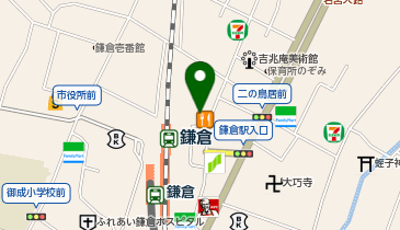 喫茶室ルノアール 鎌倉駅前店の地図画像