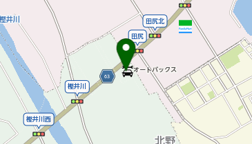 オートバックス ・泉南岡田店の地図画像