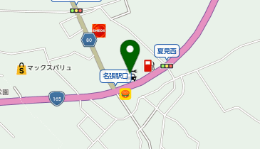 オートバックス なばり店の地図画像