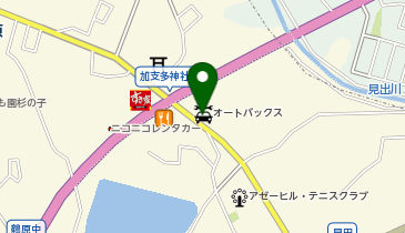 オートバックス ・泉佐野の地図画像