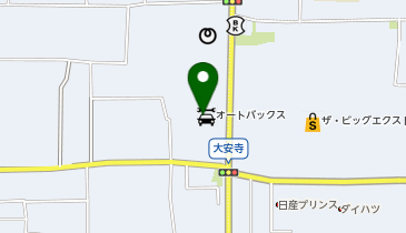 オートバックス 奈良大安寺の地図画像