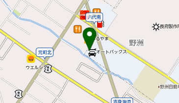 オートバックス ・守山野洲の地図画像