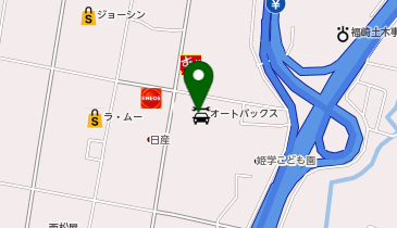 オートバックス ふくさき店の地図画像