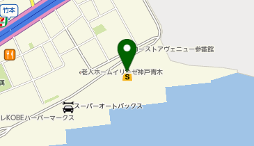 オートバックス SAサンシャインKOBEの地図画像