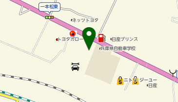 オートバックス SA姫路の地図画像