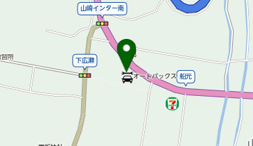 オートバックス 山崎の地図画像