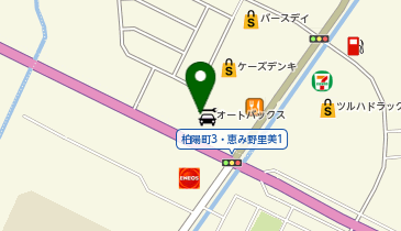 オートバックス 恵庭店の地図画像
