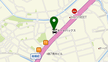 オートバックス 高知西の地図画像