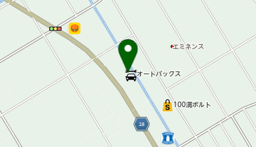 オートバックス いずも店の地図画像