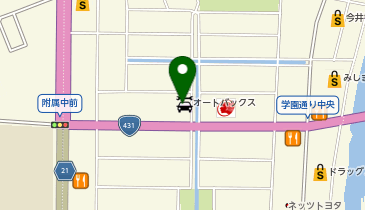 オートバックス 松江店の地図画像