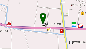 オートバックス 野市店の地図画像