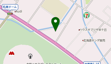 オートバックス 月寒店の地図画像