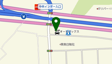 オートバックス 青森中央店の地図画像