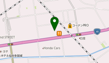 オートバックス 多賀城店の地図画像