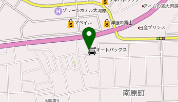 オートバックス 大河原の地図画像