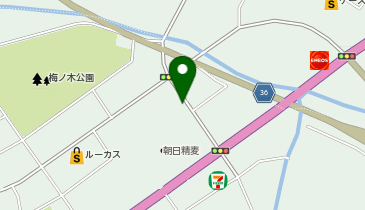 オートバックス 登米の地図画像