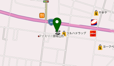 オートバックス 山形深町の地図画像