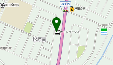 オートバックス ・酒田店の地図画像