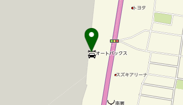 オートバックス 宇都宮南店の地図画像