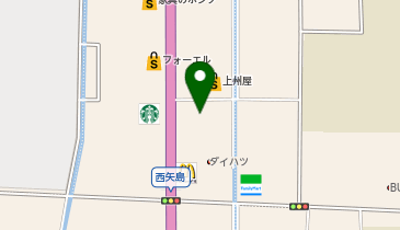 オートバックス 太田西矢島の地図画像