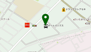 オートバックス 深谷の地図画像