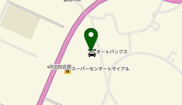 オートバックス ・浜田店の地図画像