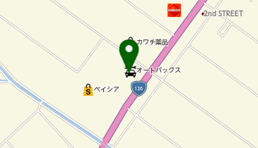 オートバックス 東金店の地図画像