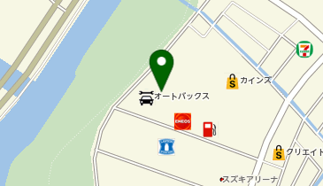 オートバックス 富津の地図画像