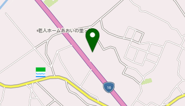 オートバックス かしわ大井の地図画像