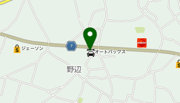 オートバックス あきる野の地図画像