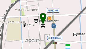 オートバックス 海老名の地図画像