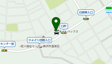 オートバックス 横浜港南台の地図画像