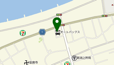 オートバックス 新潟中央店の地図画像