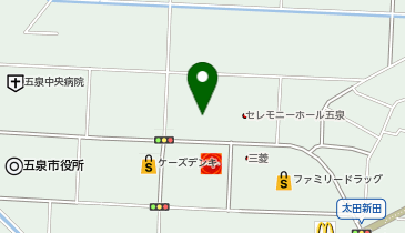 オートバックス 五泉店の地図画像