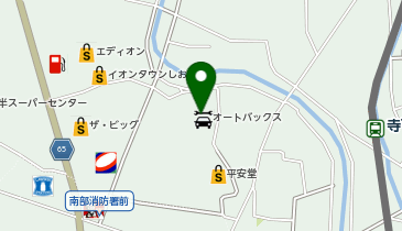 オートバックス しおだ野店の地図画像