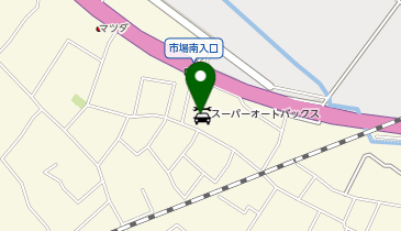 オートバックス 甲府の地図画像