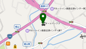 オートバックス ・246長泉の地図画像