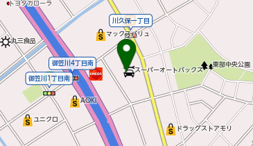 オートバックス セコハン大野城の地図画像