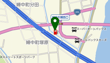 オートバックス EXP富山南の地図画像